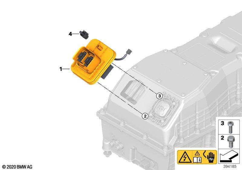 Hochvolt-Batterie Stecker