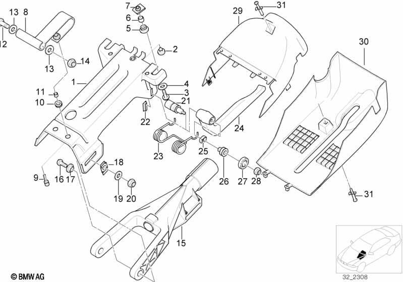 Lenksäulenverstellung mechanisch