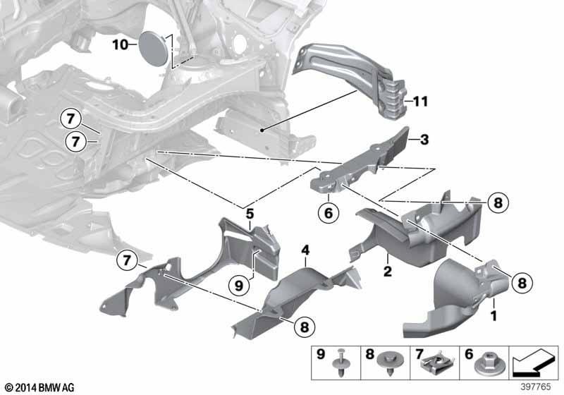 Anbauteile Motorraum