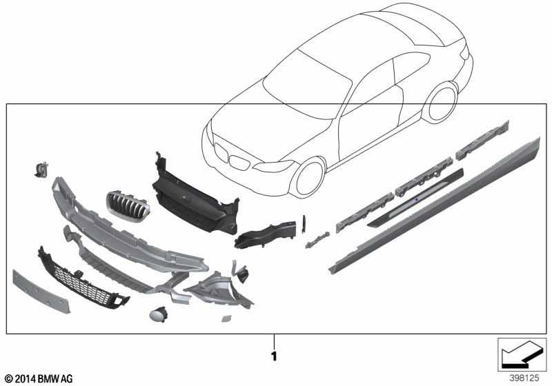 Nachrüstsatz M Aerodynamikpaket