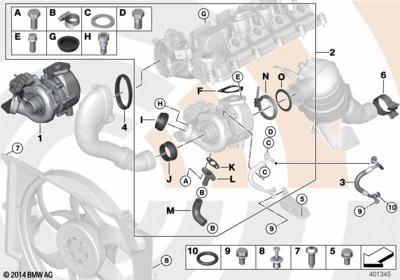 Exh.turbocharger & add-on kit Value Line