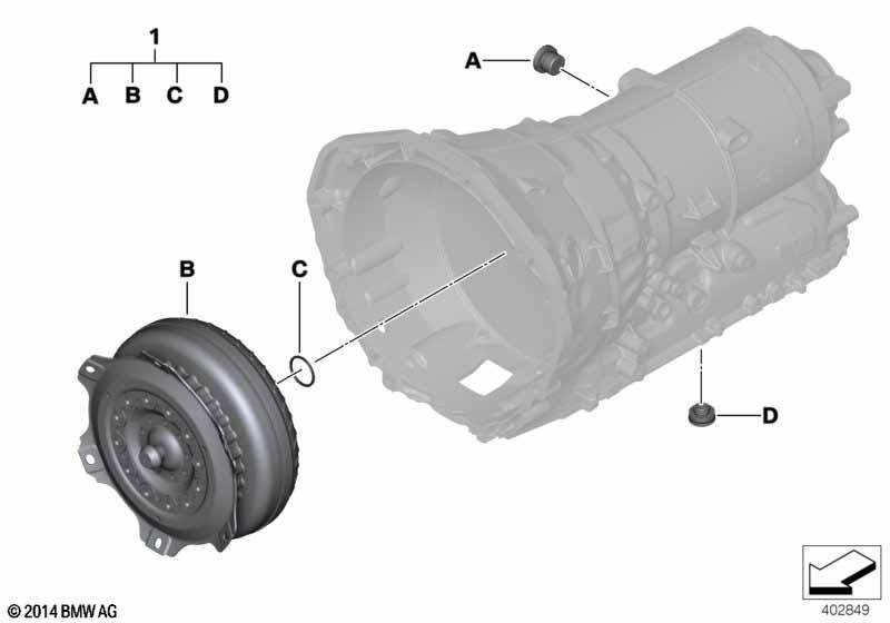 GA8HP45Z Drehmomentwandler-Power Kit