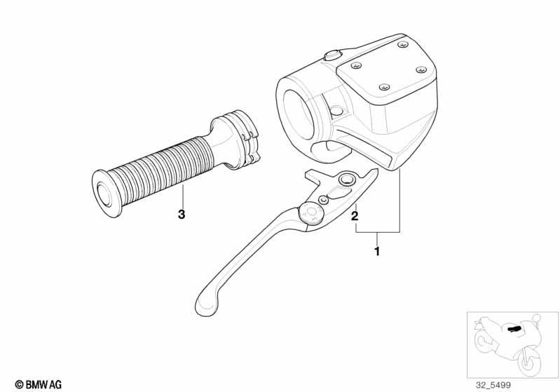 Handbremsarmatur