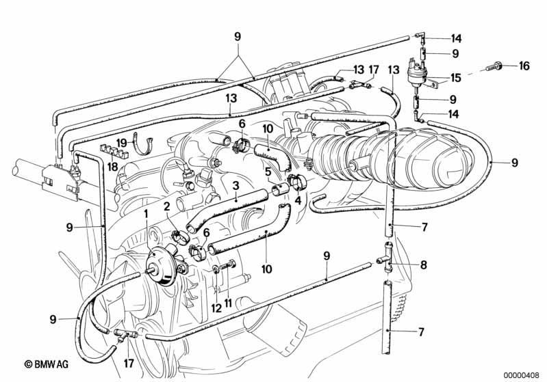 Unterdrucksteuerung-Motor