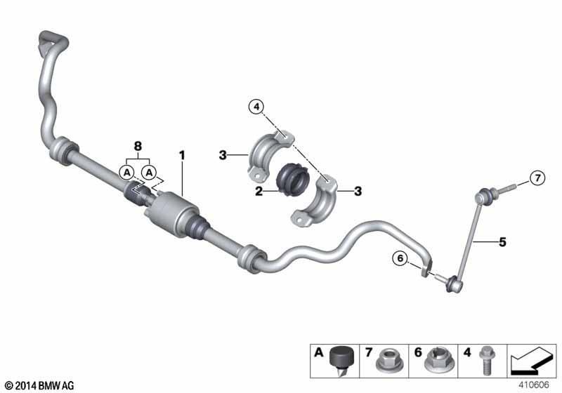 Stabilisator vorn / Dynamic Drive