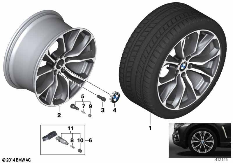 BMW LM Rad V- Speiche 597 - 20"