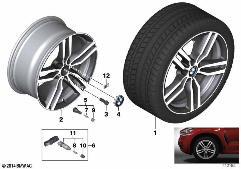 BMW LM Rad M Doppelspeiche 623 - 19"