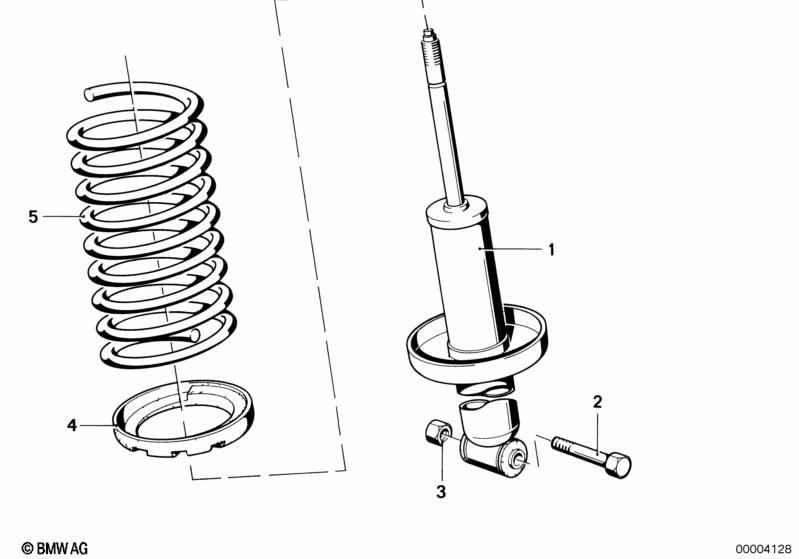 Stossdämpfer/Schraubenfeder/Anbauteile