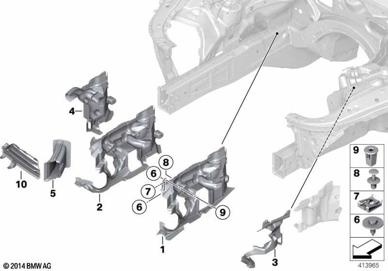 Anbauteile Motorraum