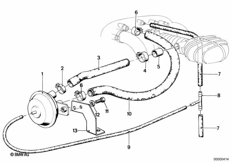 Unterdrucksteuerung-Motor