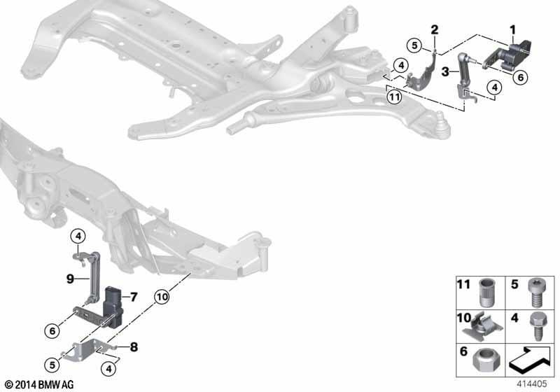 Sensor Leuchtweitenregulierung