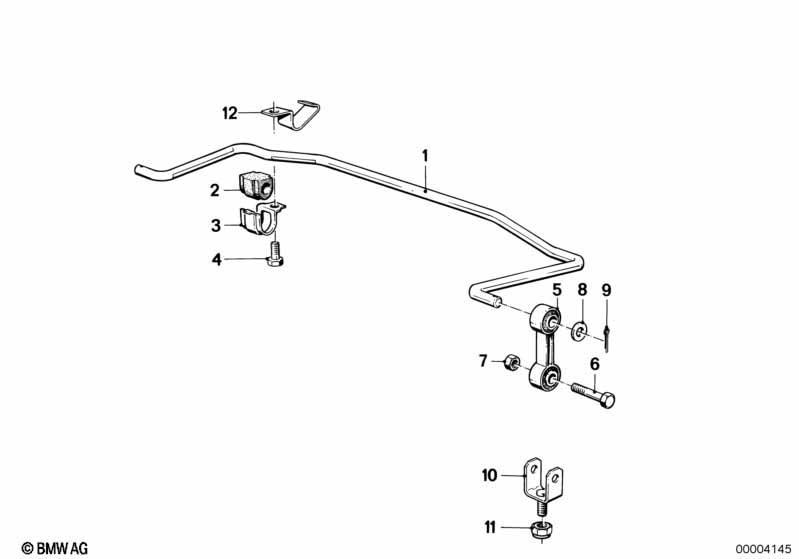 Stabilisator hinten