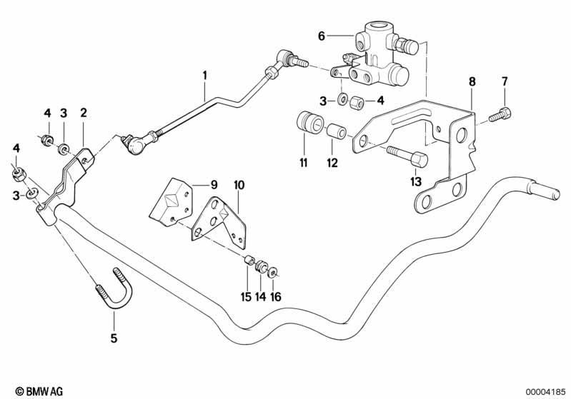 Niveauregulierung/Regelventil/Anbauteile