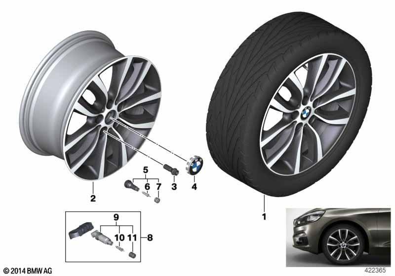 BMW LM Rad V-Speiche 485 - 18"