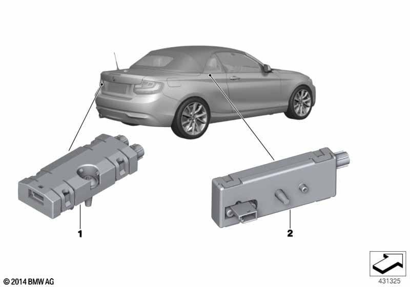 Einzelteile Antennenverstärker