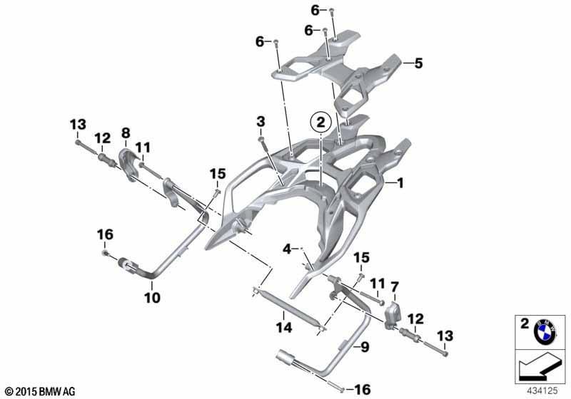 Gepäckbrücke Topcase