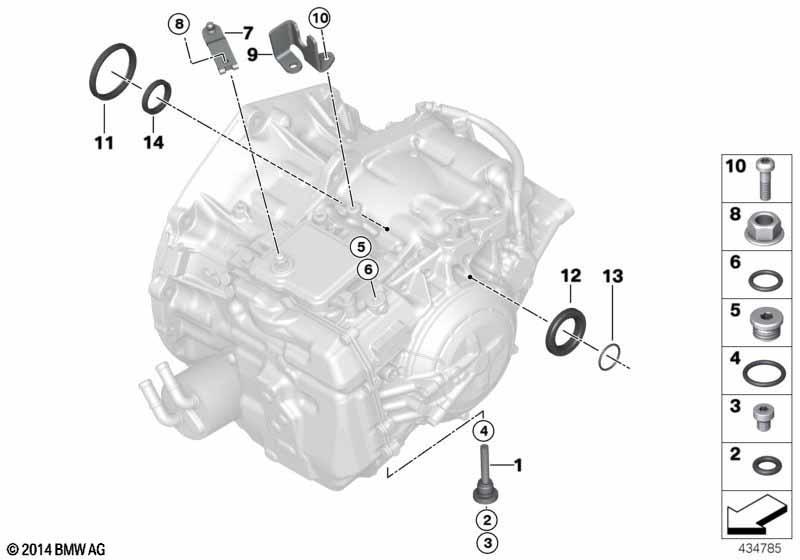 GA8F22AW Anbauteile/Dichtungen