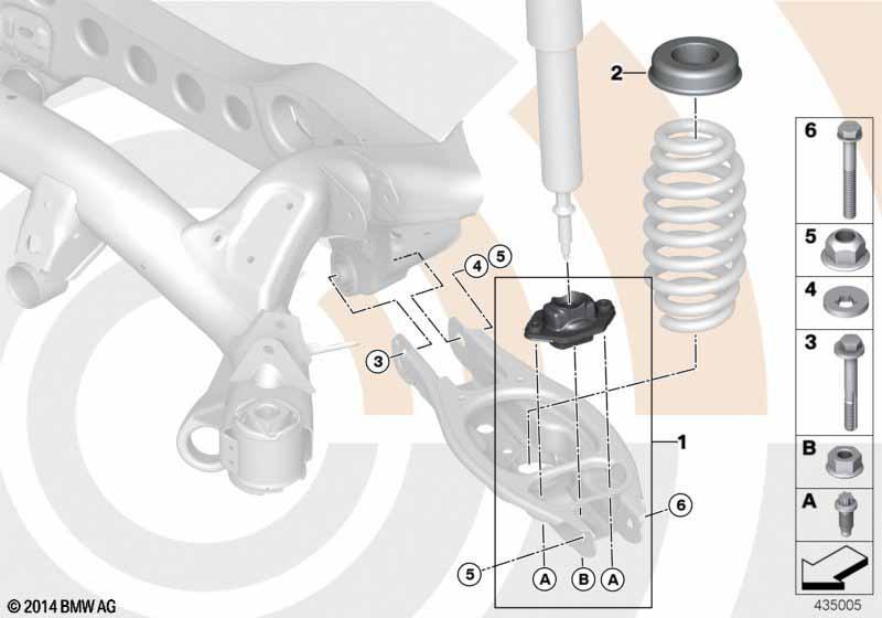 Reparatursatz Gummilager Stossdämpfer