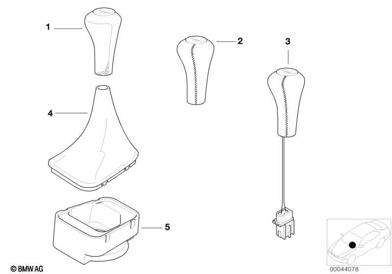 Schaltknöpfe/Schalthebelabdeckungen