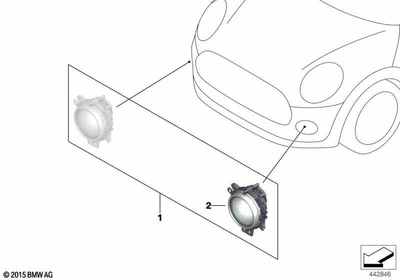 MINI Tagfahrlicht LED