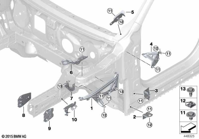 Vorderbau Halter