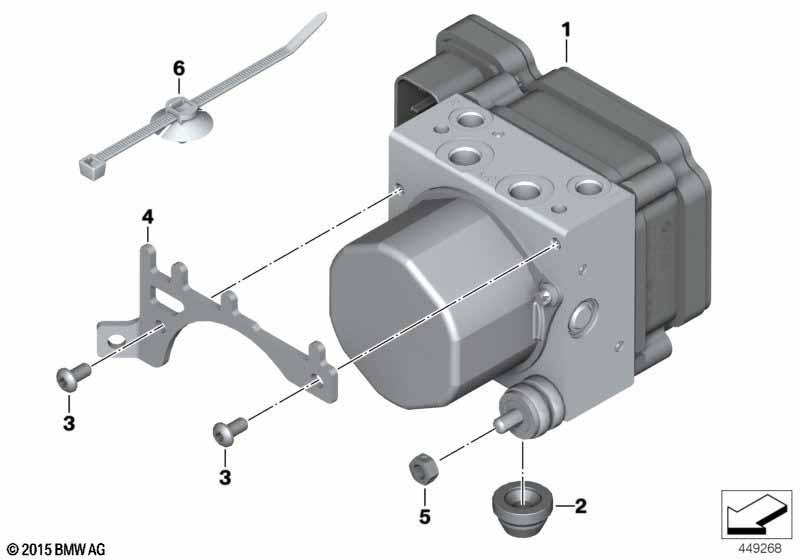 Druckmodulator ABS