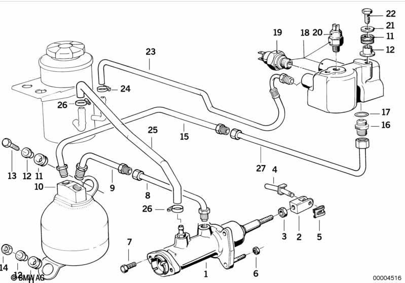 Bremskraftverstärker hydraulisch