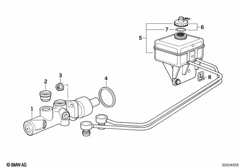 Hauptbremszylinder/Ausgleichbehälter