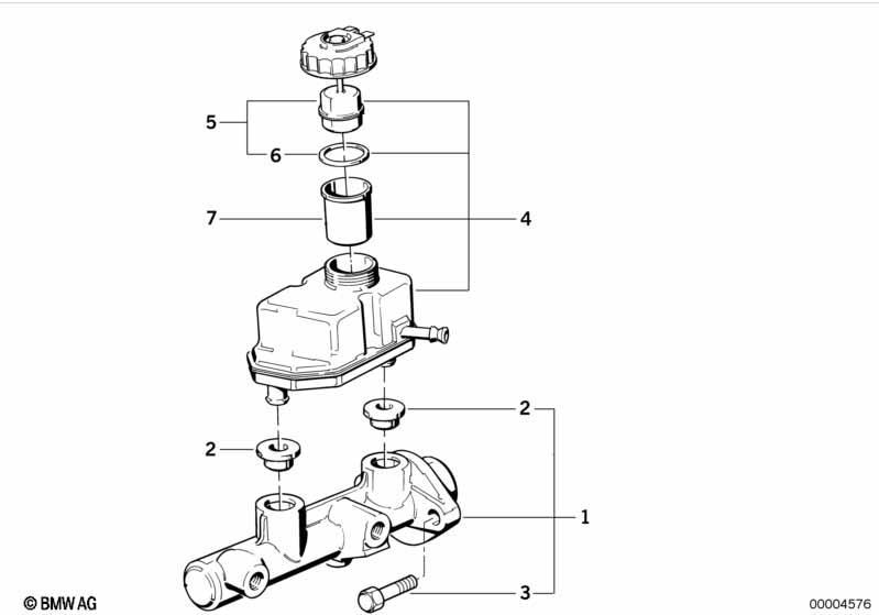 Hauptbremszylinder/Ausgleichbehälter