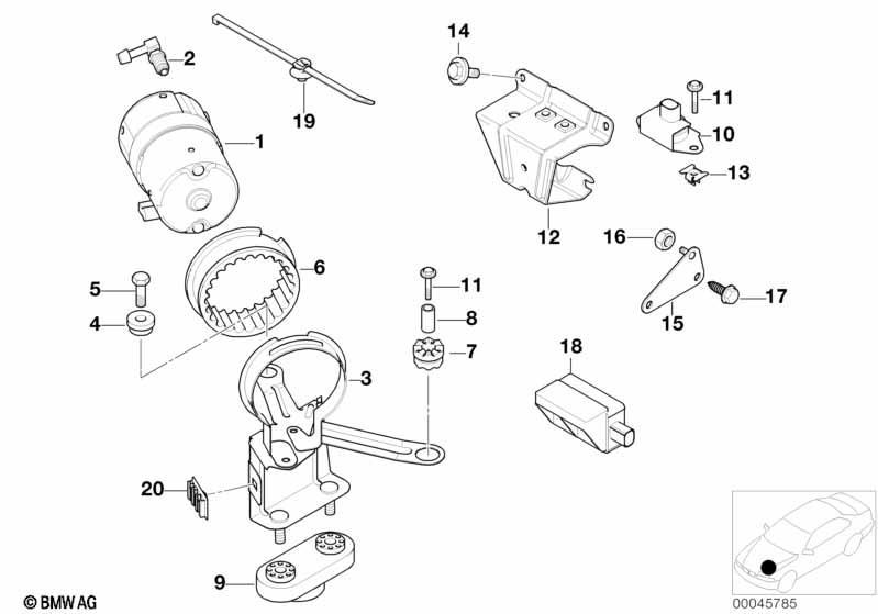 DSC Vorladepumpe/Sensoren/Anbauteile