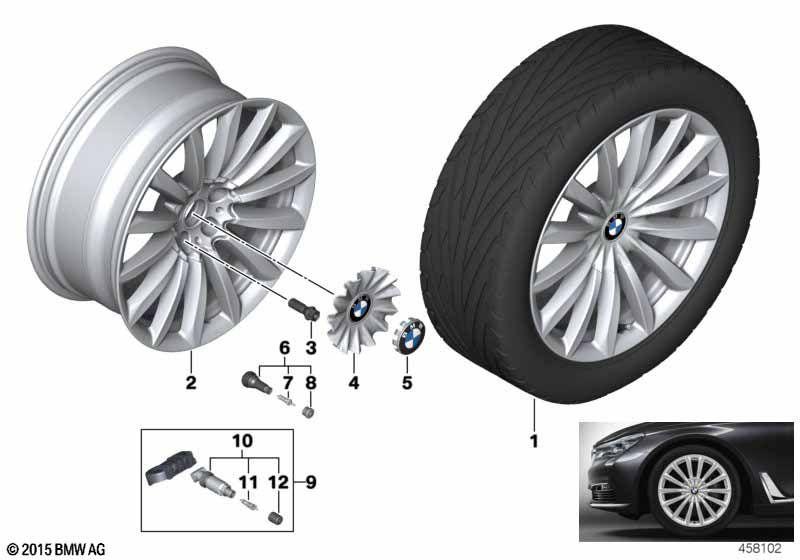 BMW LA wheel V-Spoke 620 - 19""