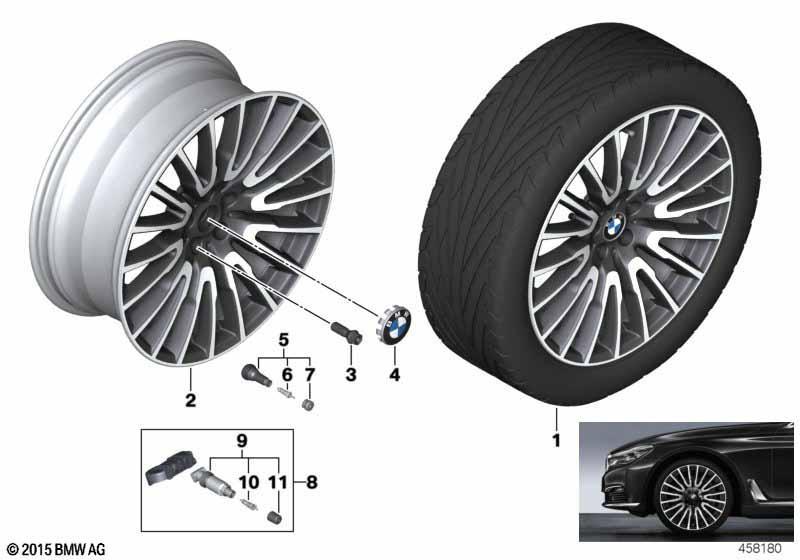 BMW LM Rad V-Speiche 629 - 21"