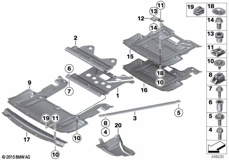 Motorraumabschirmung