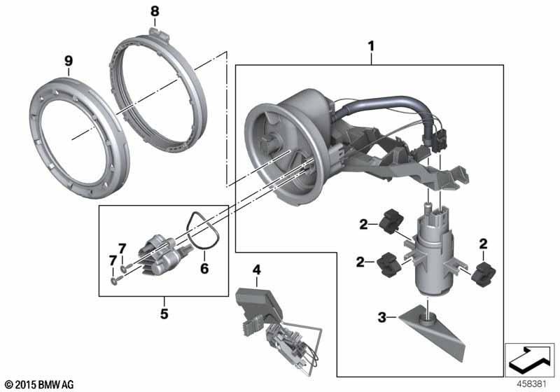 Kraftstoffpumpe / Füllstandsgeber