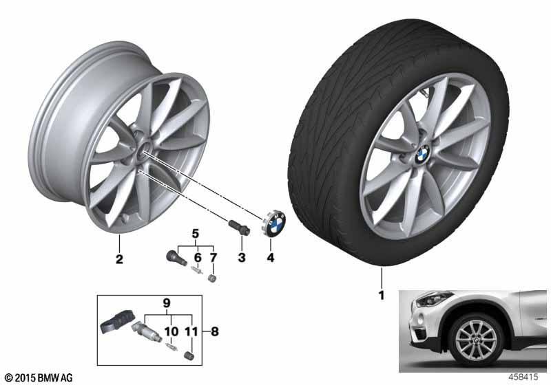 BMW LM Rad V-Speiche 560 - 17"