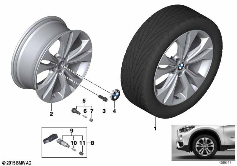 BMW LM Rad Doppelspeiche 567 - 18"