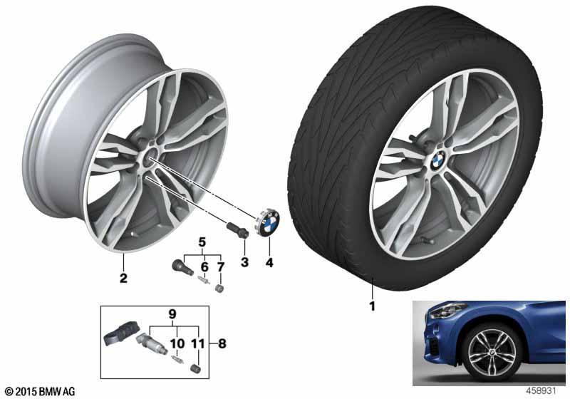 BMW LM Rad M Doppelspeiche 572M - 19"