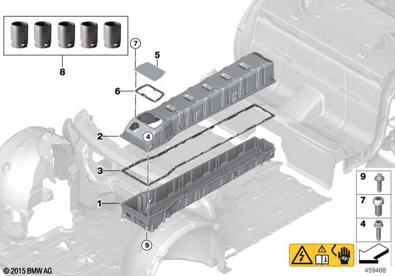 Gehäuse Hochvolt-Batterie