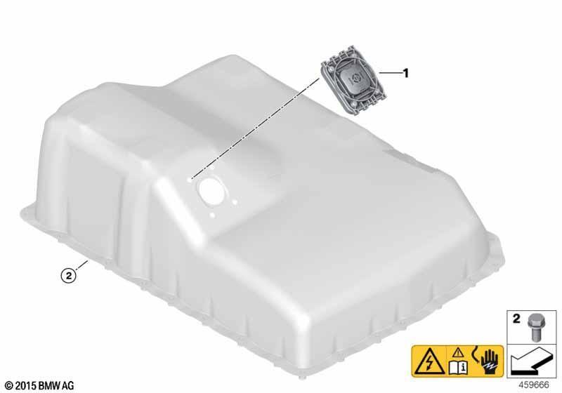 Hochvolt-Batterie Entgasungseinheit