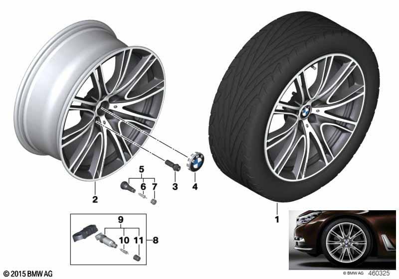 BMW LM Rad V-Speiche 649i - 20"