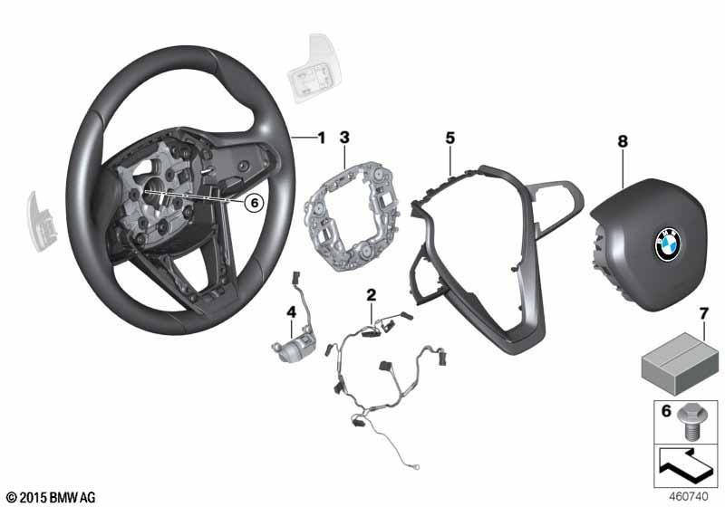 Sportlenkrad Airbag Multif./ Paddles