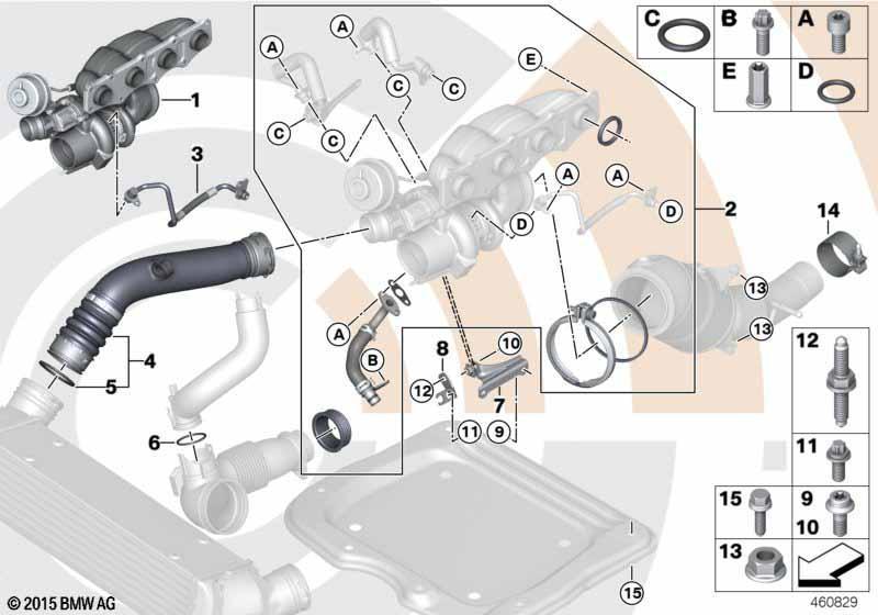 Abgasturbolader und Anbausatz Value Part