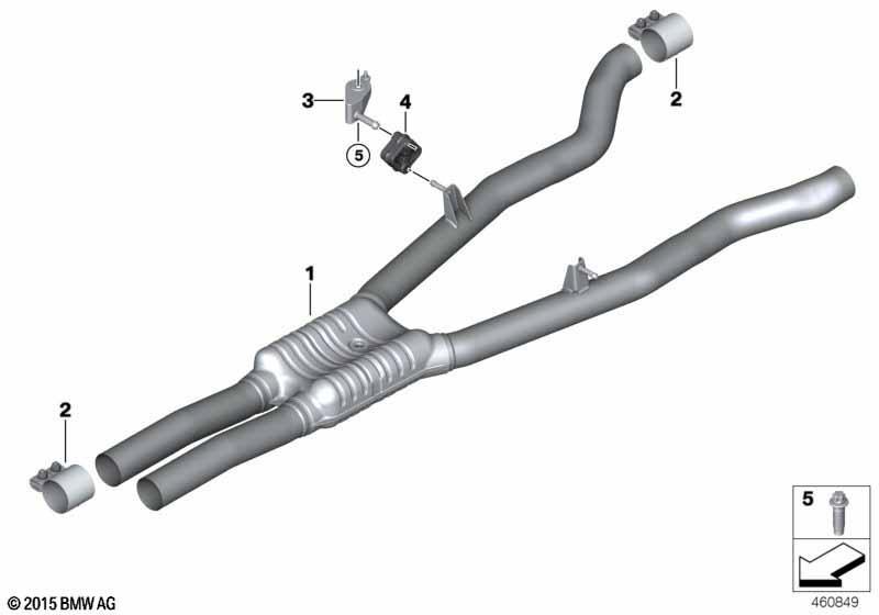 Mittelschalldämpfer