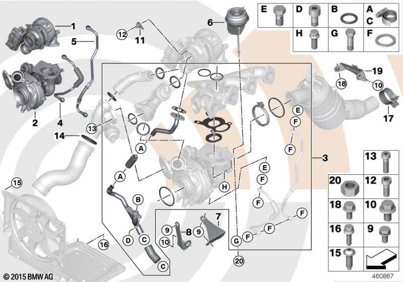 Abgasturbolader und Anbausatz Value Part