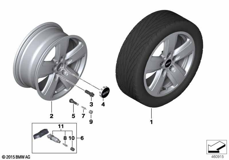 MINI LM Rad Revolite Spoke 517 - 16"