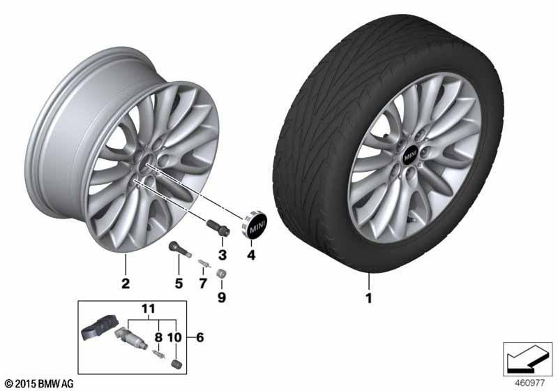 MINI LM Rad Net Spoke 519 - 17"