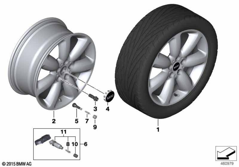 MINI LM Rad Star Spoke 521 - 18"