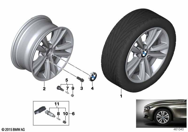 BMW LM Rad V-Speiche 656 - 16"