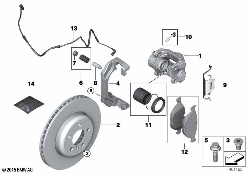 Vorderradbremse-Bremsbelag-Power Kit