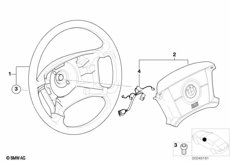 Lenkrad Airbag-Smart